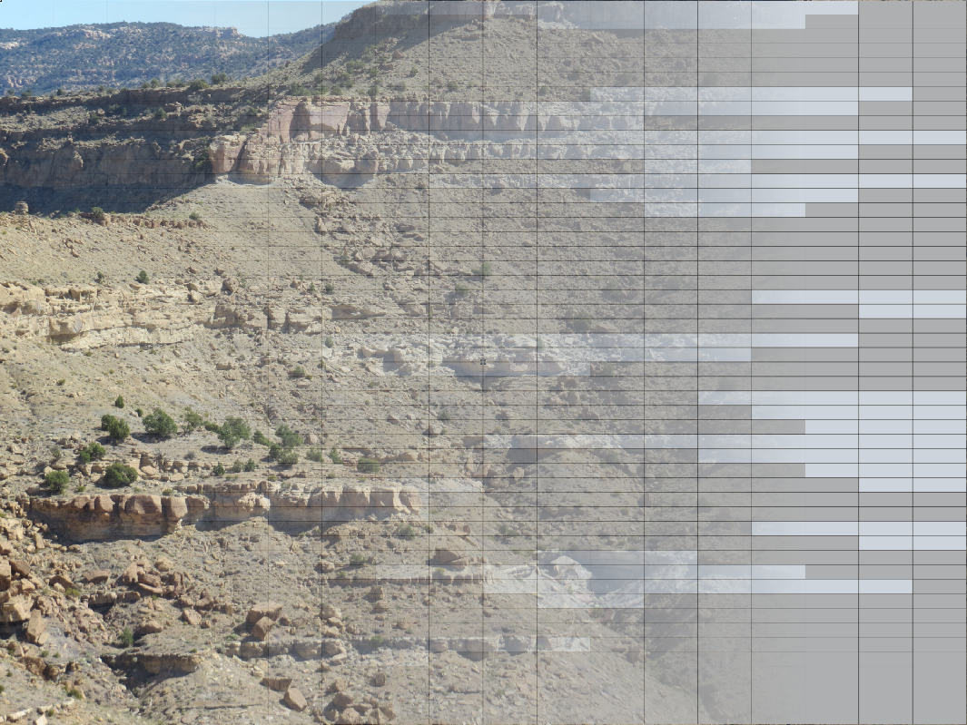 OUtcrop to cell transition